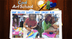 Desktop Screenshot of coolartschool.com